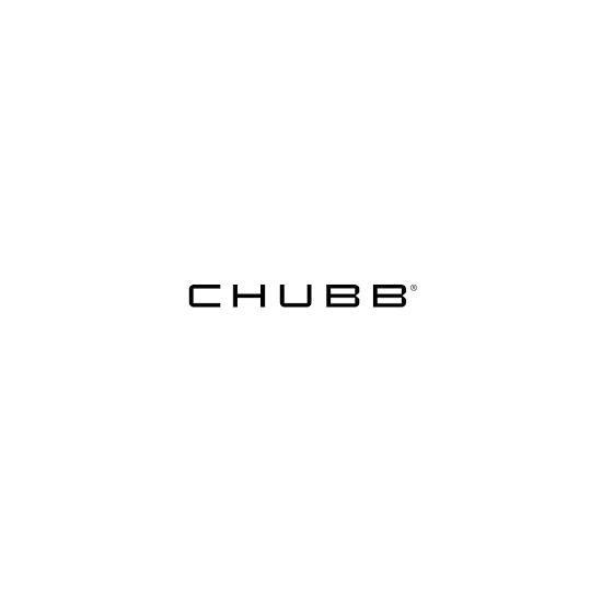 the word chub is written in black on a white background