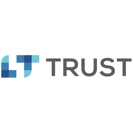the logo for trust