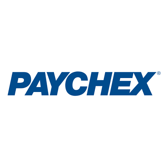 the paychex logo on a white background